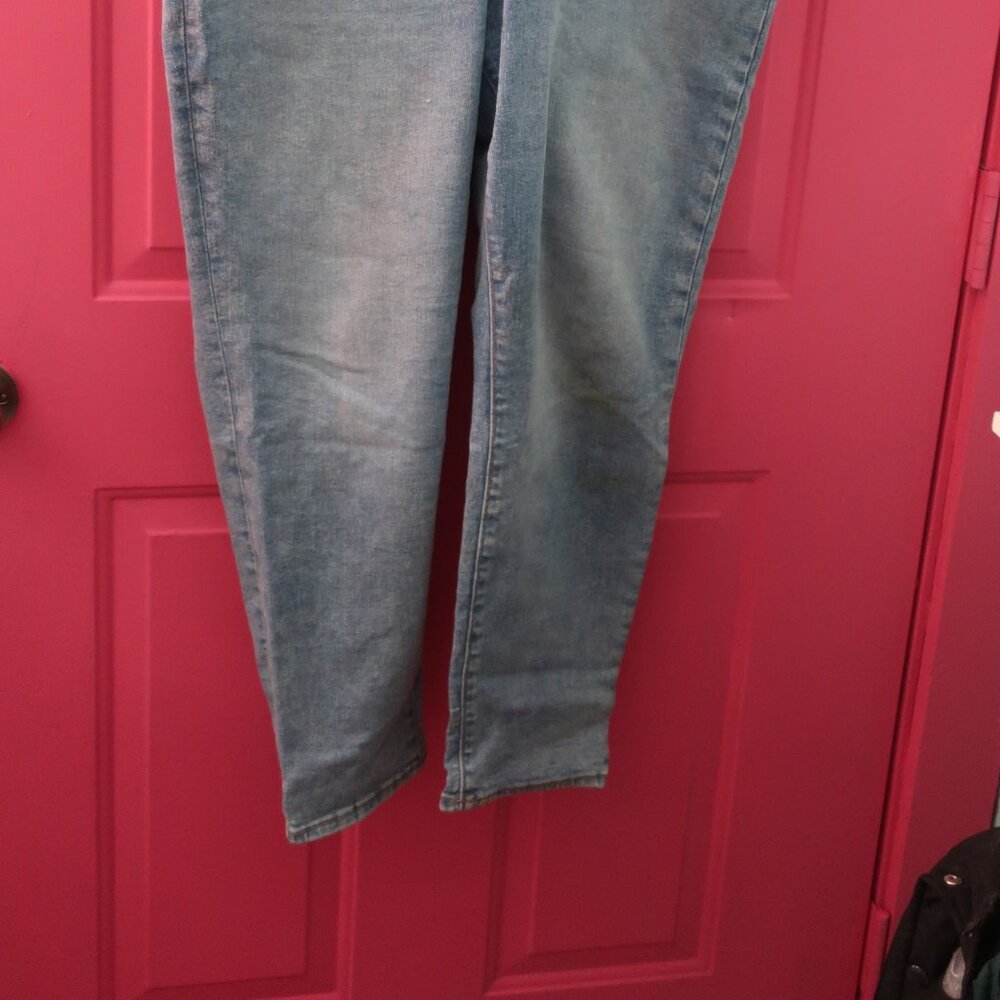 OLD NAVY OG Straight Stretch Button Fly Jeans Size 16 - Picture 2 of 5